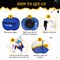 3.3FT Halloween Inflatable Hanging Clown Outdoor Decoration Blow up Garden Decor